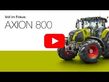 Tractor agrícola - Claas - axion 870 cmatic / cebis CMATIC CEBIS