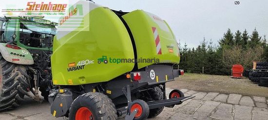Empacadora gigant - Claas - variant 480 rc pro