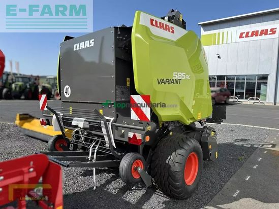 Empacadora gigant - Claas - variant 585 pro