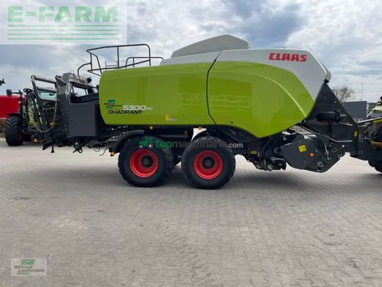 Empacadora gigant - Claas - quadrant 5300 fc