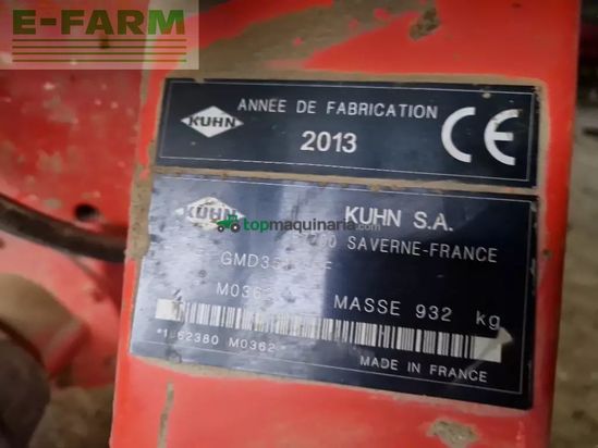 Cortacésped manual - Kuhn - gmd 3510 ff