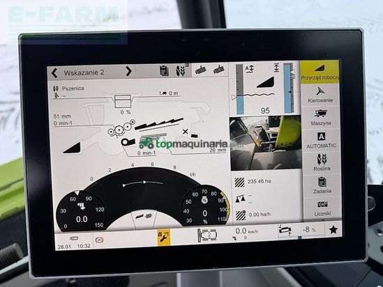 Cosechadora de Cereal - Claas - lexion 6700 + v930