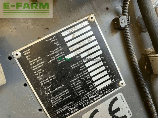 Empacadora gigant - Claas - rollant 340 rf