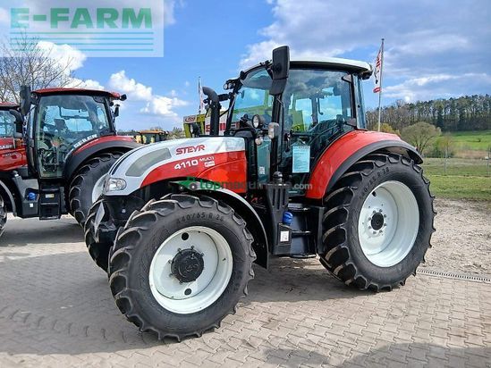 Tractor agrícola - Steyr - multi 4110 - voll gefedert!