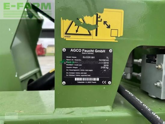 Cortacésped manual - Fendt - slicer 991 tl