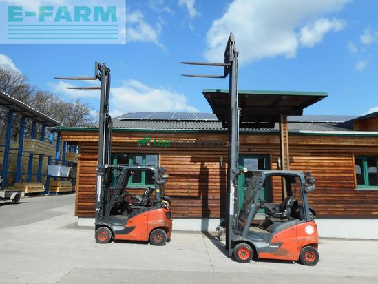 Elevadora - Linde - h16t-01 evo triplex 4,62m + ss + zv