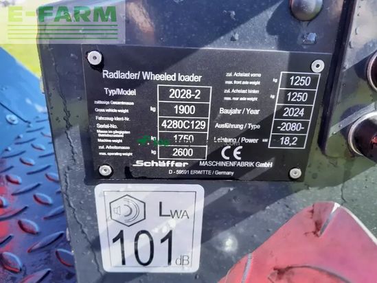 Minicargadora - Schaffer - 2028-2