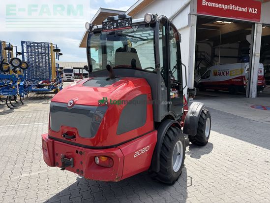 Minicargadora - Weidemann - 2080 kabine 75ps 30km/h