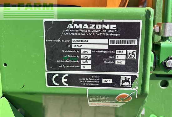 Atomizador - Amazone - ug 3000 super - 24 m - sehr gepflegter zustand