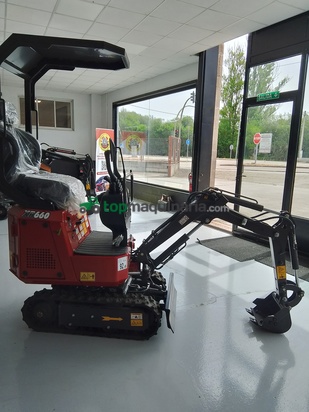 MINIEXCAVADORA NUEVA GASOLINA