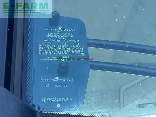 Tractor agrícola - Claas - axion 810 cmatic cebis