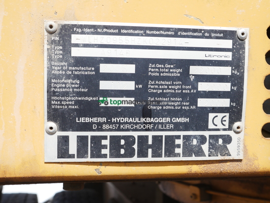 Excavadora LIEBHERR A 914 C