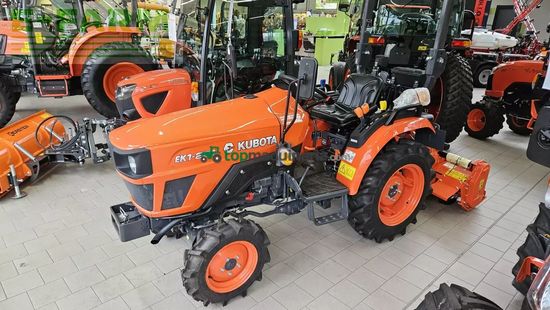 Tractor agrícola - Kubota - ek1-221 inkl. bodenfräse