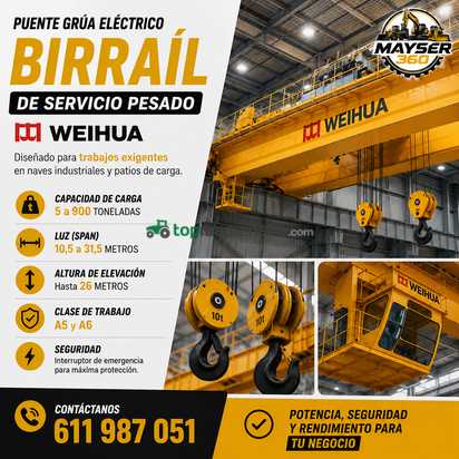 PUENTE GRÚA BIRRAÍL WEIHUA