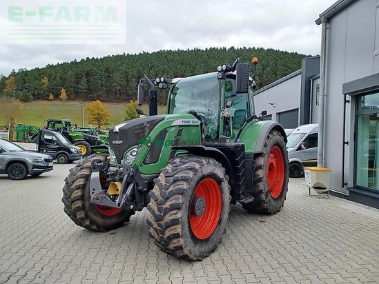 Tractor agrícola - Fendt - 724 vario profi plus mit gps