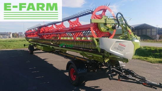 Cabezal - Claas - convio flex 1380 + transportwagen 4-rad gelenkt