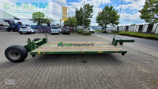 Remolqu agrícola -  - tenkhoff t120 tieflader