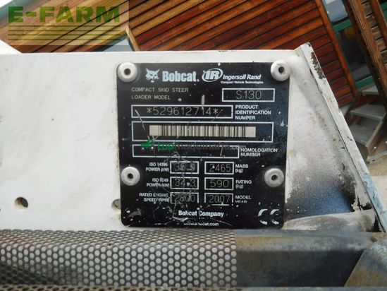 Minicargadora - Bobcat - s 130 ( 2.365kg ) high flow