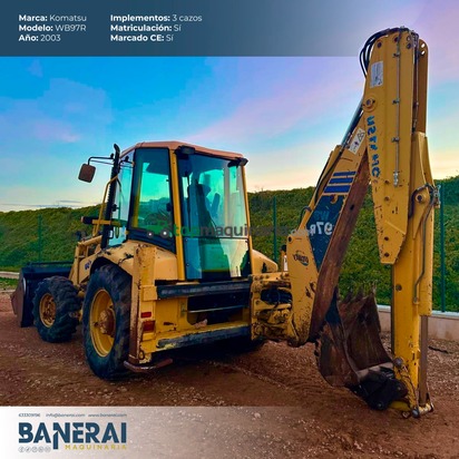 Retroexcavadora Komatsu WB97R