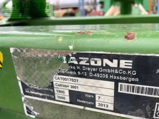 Cultivador - Amazone - déchaumeur catros 3001 amazone