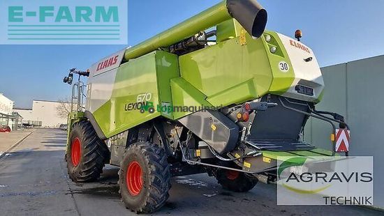 Cosechadora de Cereal - Claas - lexion 670