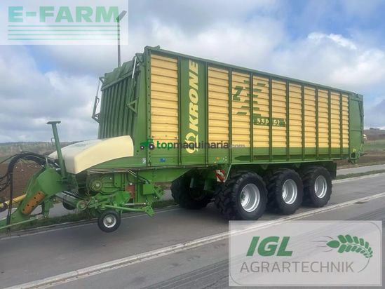 Remolqu agrícola - Krone - zx 550 gl