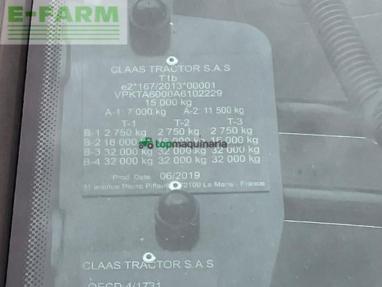 Tractor agrícola - Claas - axion 870