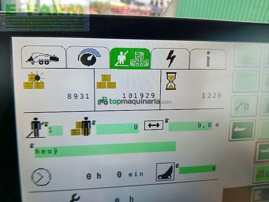 Empacadora gigant - Claas - quadrant 3400 rc