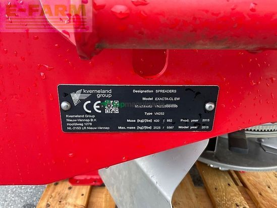 Esparcidor - Kverneland - exacta cl ew