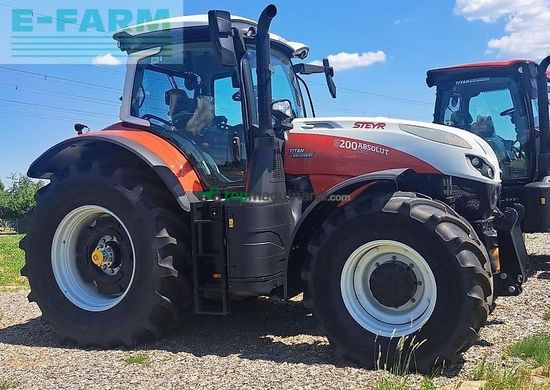 Tractor agrícola - Steyr - 6200 absolut cvt CVT