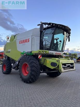 Cosechadora de Cereal - Claas - lexion 660 mit v600