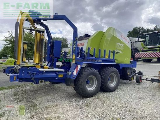 Empacadora gigant - Claas - rollant 454 rc