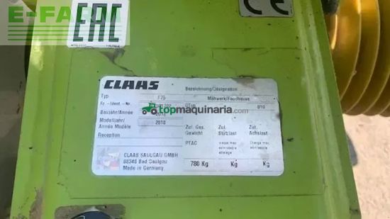 Cortacésped manual - Claas - disco 2750