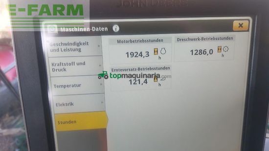 Cosechadora de Cereal - John Deere - s780 mit 630x sw