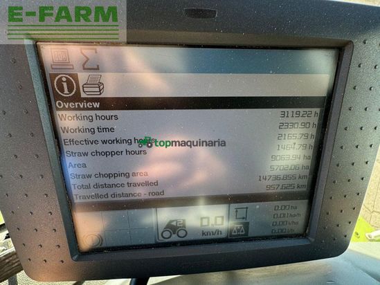 Cosechadora de Cereal - Claas - LEXION 750TT & VARIO 900