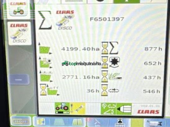 Cortacésped manual - Claas - disco 9200 c autoswather