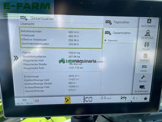 Cosechadora de Cereal - Claas - trion 530 montana top!!