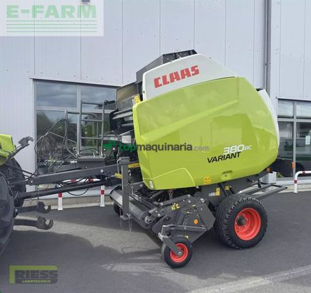 Empacadora gigant - Claas - variant 380 rc pro