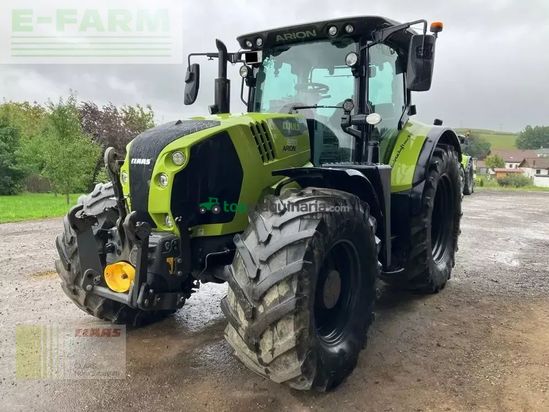 Tractor agrícola - Claas - arion 650 hexashift cebis