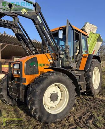 Tractor agrícola - Renault - temis 610 z + baas trima 480