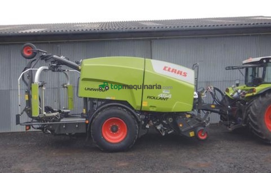 Empacadora gigant - Claas - rollant 454 uniwrap