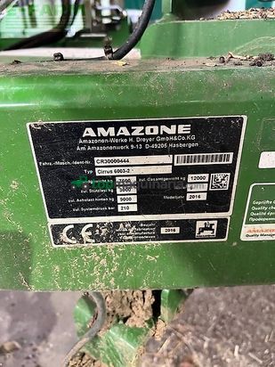 Sembradora - Amazone - cirrus 6003-2