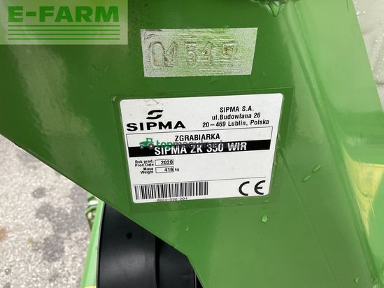 Henificador -  - simpa zk 350 wir