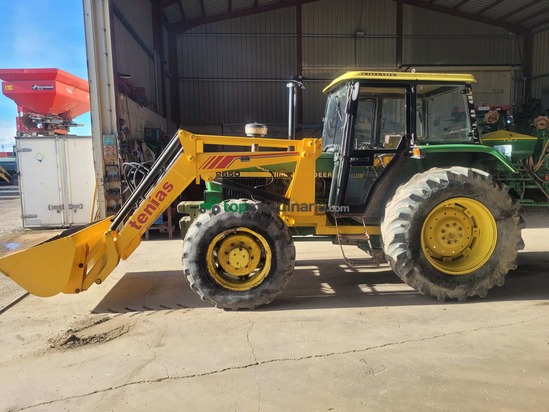 Tractor agrícola - John Deere - 2650 con pala Tenias