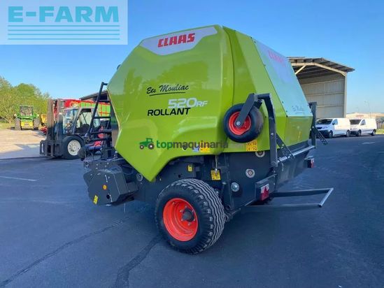 Empacadora gigant - Claas - rollant 520rf 2000 bottes