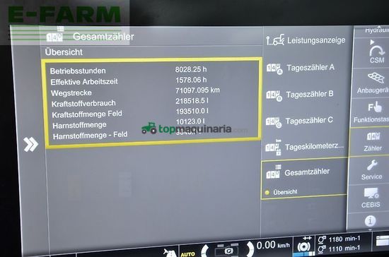 Tractor agrícola - Claas - xerion 4200 saddle trac bauer SADDLE TRAC