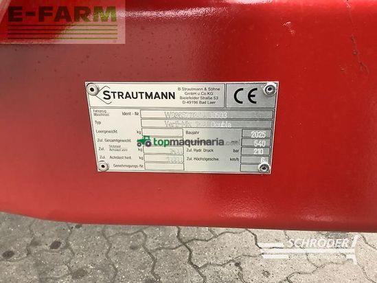 Remolqu esparcidor - Strautmann - verti mix 1801 double