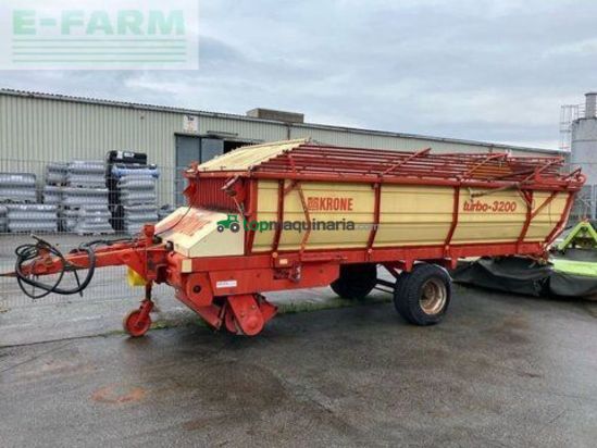 Cinta transportadora de forraje - Krone - turbo 3200