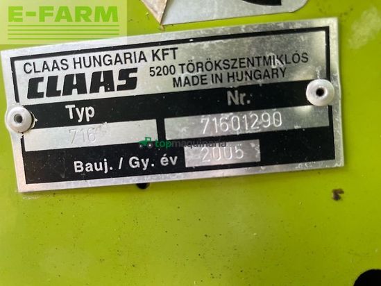 Cabezal - Claas - vario 750