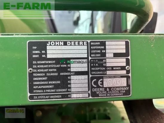 Cosechadora de Cereal - John Deere - 9680wts inkl john deere 625r